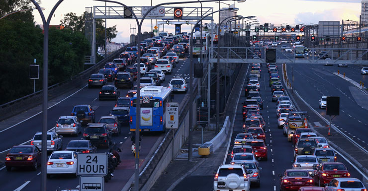 City traffic was disrupted again. Getty