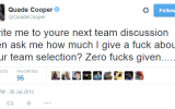 Quade Cooper Twitter ran.