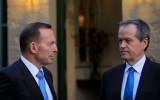 Tony Abbott and Bill Shorten