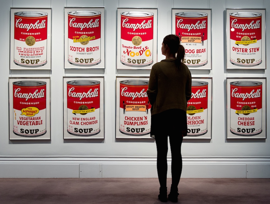 Warhol climate protest