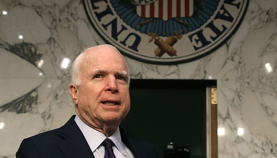 john mccain military service