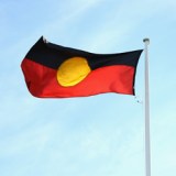 Aboriginal flag Melbourne