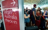 Mt Raung volcano has played havoc with flights since July.