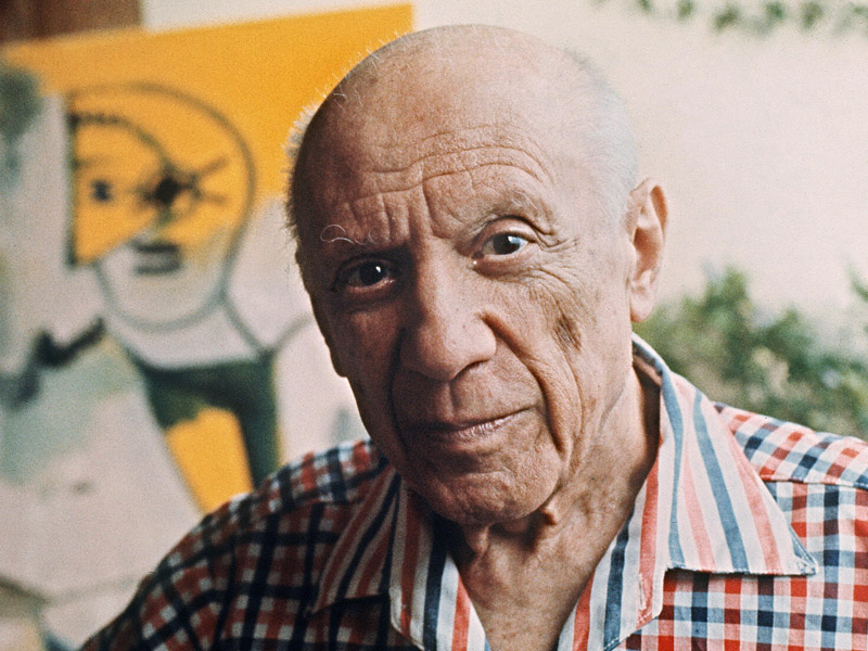 Spanish painter Pablo Picasso.