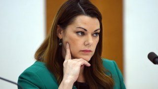 Security staff said they observed Sarah Hanson-Young's every move.