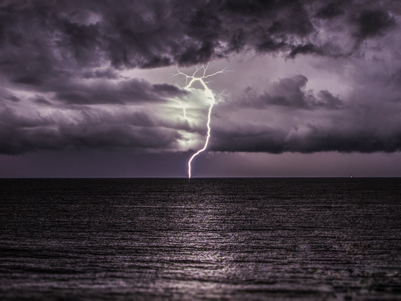 storm clouds