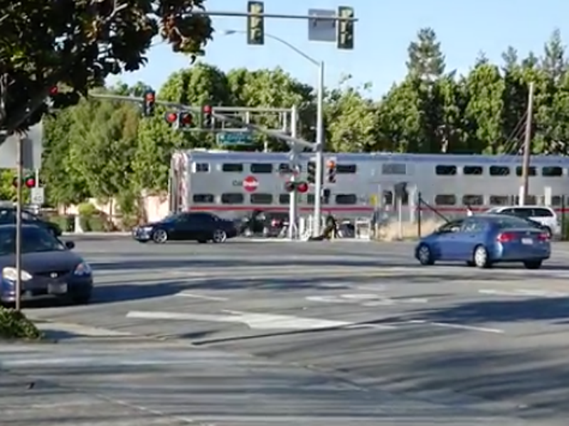 Quick thinking by a police officer saved the man's life.