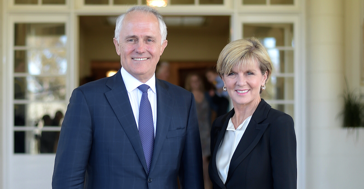 malcolm turnbull julie bishop