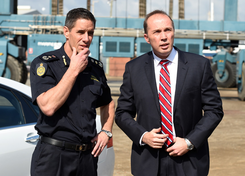 Roman Quaedvlieg Peter Dutton