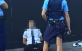 Tuesday morning a student was stopped by police on his way to Arthur Phillip High School and arrested.