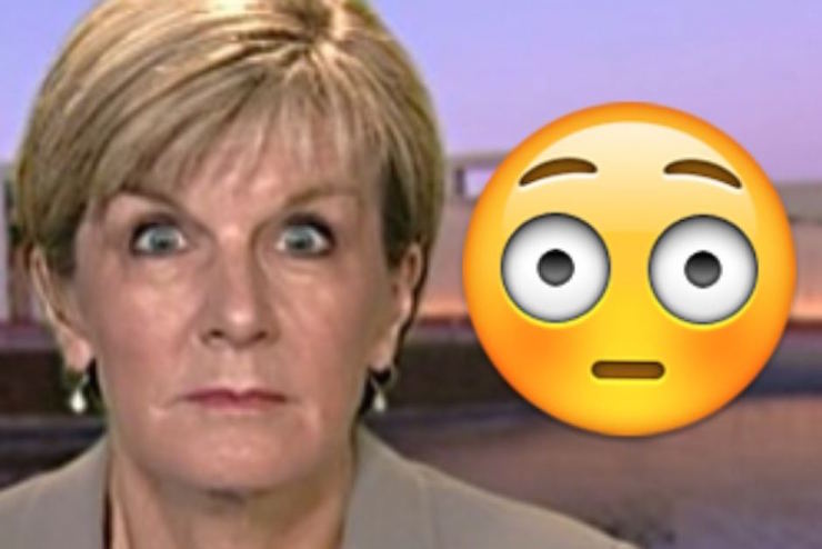 Julie Bishop emoji