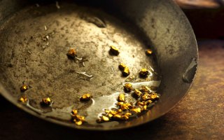 gold panning