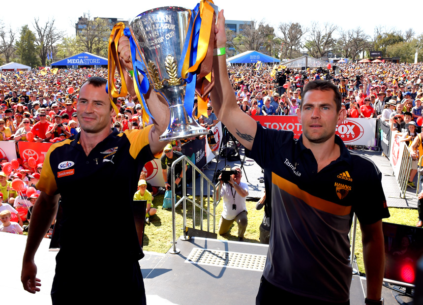 AFL grand final parade