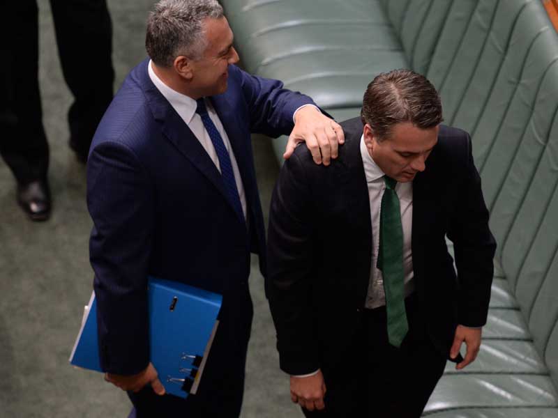 Joe Hockey Jamie Briggs