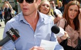 Cousins leaves Perth Magistrates Court on April 2, 2012, after he was arrested on drug charges at Esperance Airport.
