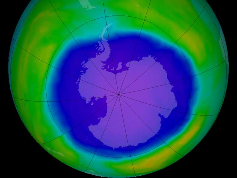 hole in ozone layer