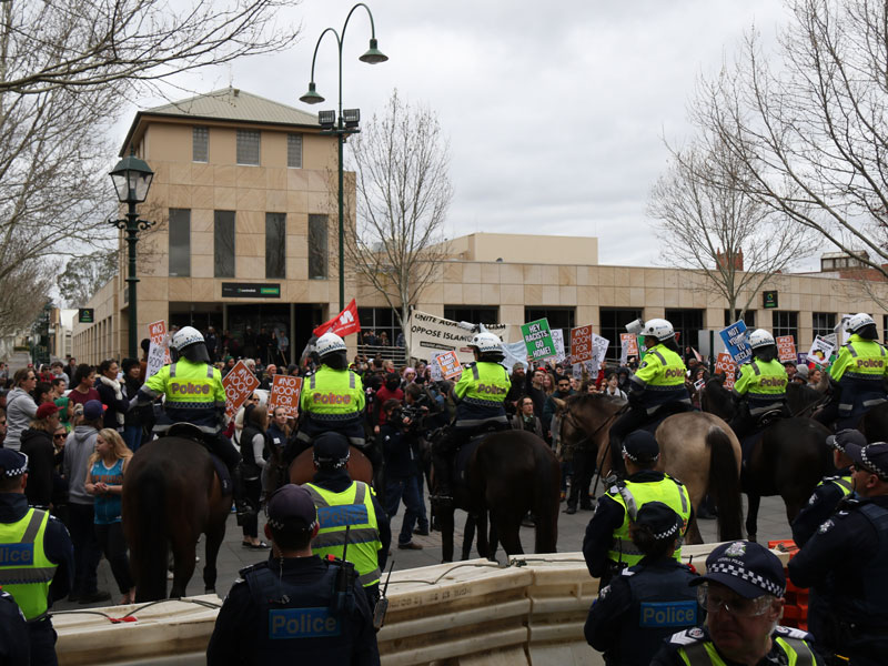bendigo protests