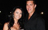 Ricki-Lee Coulter and cousin Aaron Crawford.