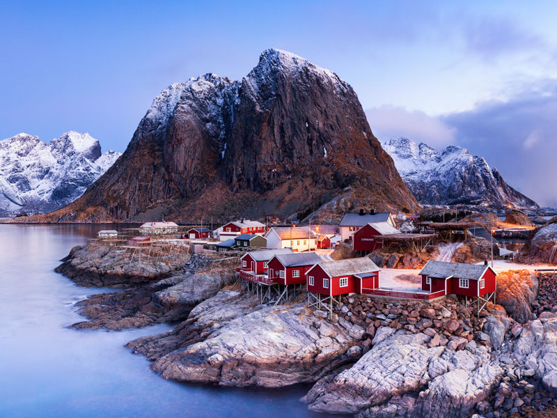 hamnoy lofoten, norway