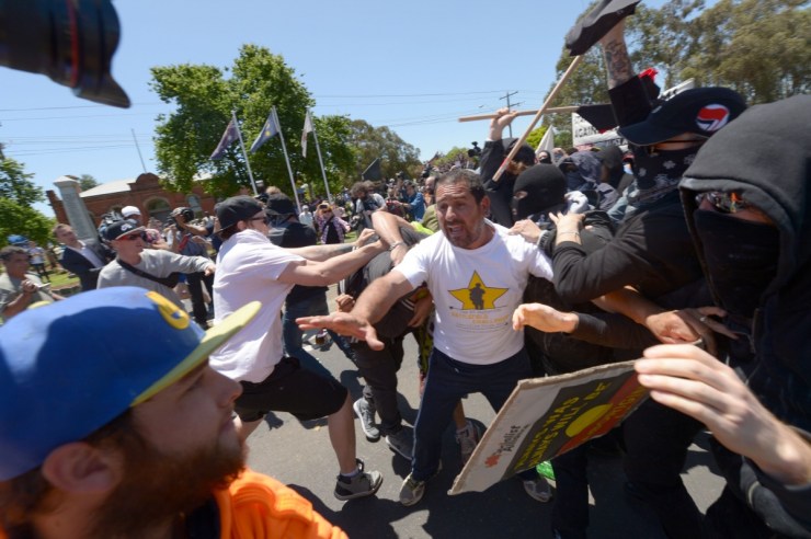 Reclaim Australia rally