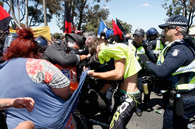 Reclaim Australia rally
