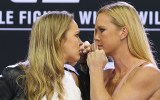 Ronda Rousey and Holly Holm
