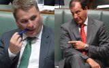 Jamie Briggs and Mal Brough