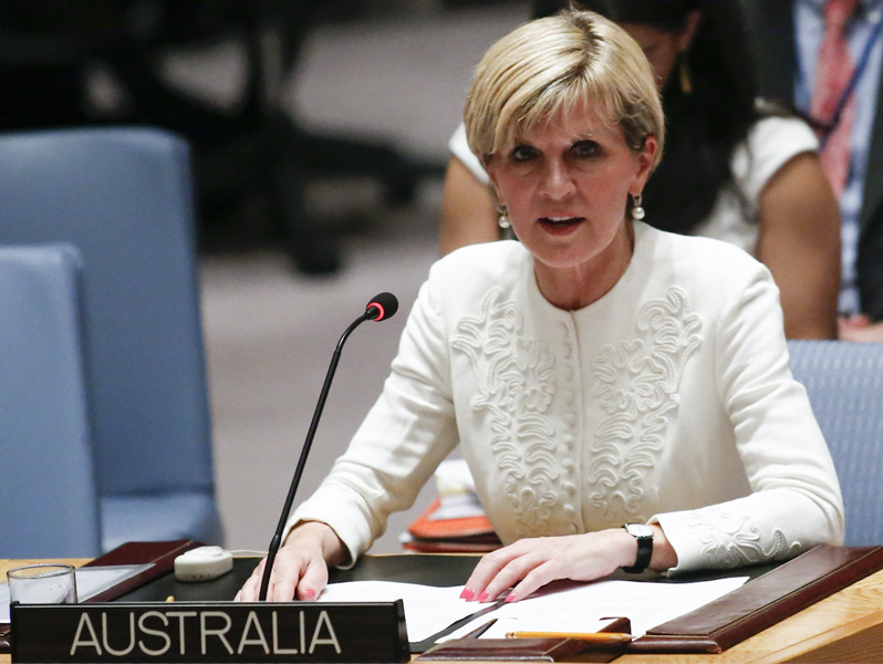 julie bishop