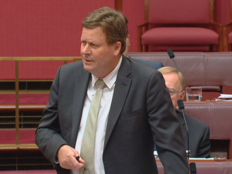 Mr Ronaldson will leave Parliament after 22 years in politics.