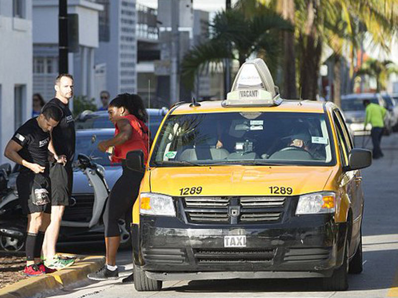 Racegoers were unsure why Williams failed to complete the fun-run.