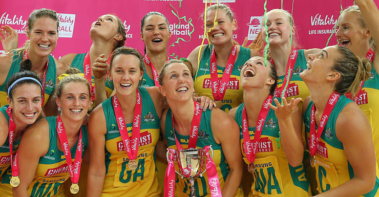 australia vs england netball