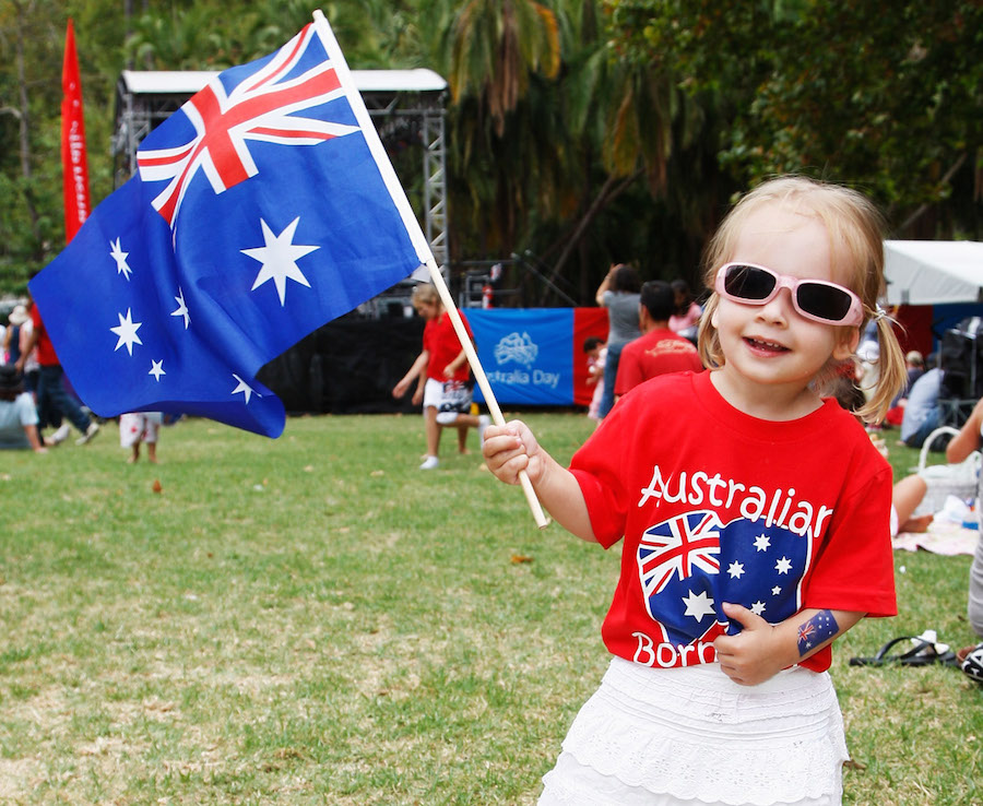 Australian flag getty