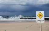 beach closed Getty