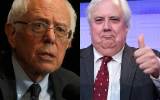 bernie Sanders Clive Palmer