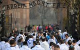 Young Israelis visit Auschwitz.