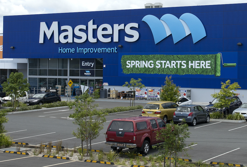 Masters hardware store has failed to make money for Woolies.