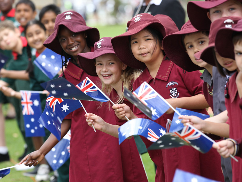 school children australia