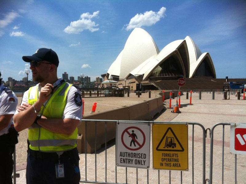 The area has been cordoned off.