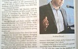 Andrew Broad's comments were published in this Sunraysia Daily article on February 6