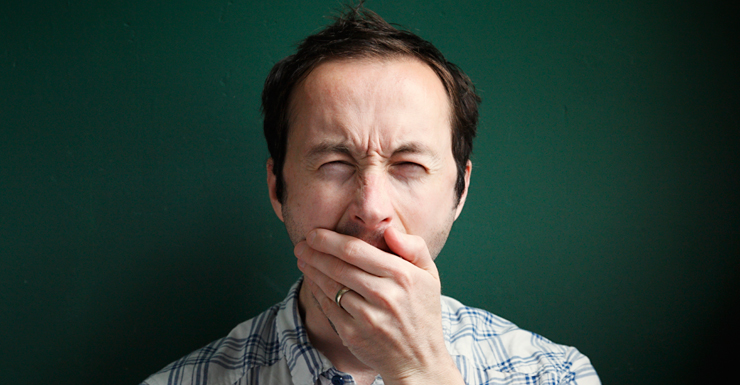 yawning man