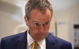 Bill Shorten refuses to repeat his slur on TV.