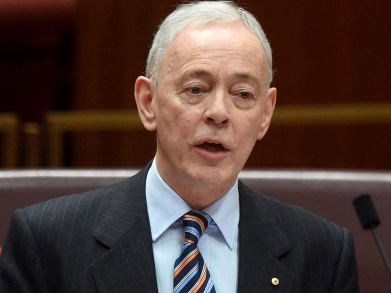 Family First senator Bob Day