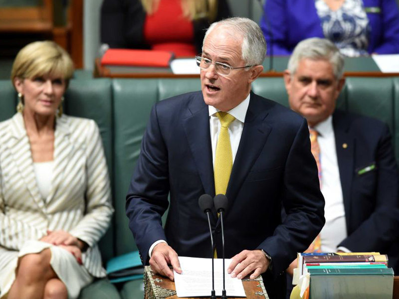 Malcolm Turnbull met with premiers and chief ministers.