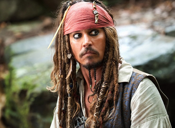 Johnny Depp has taken a wry swipe at Barnaby Joyce.