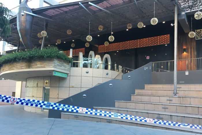 Sydney stabbing crime scene