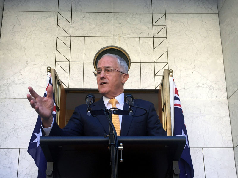 Mr Turnbull said the move is needed to break the deadlock in the Senate.
