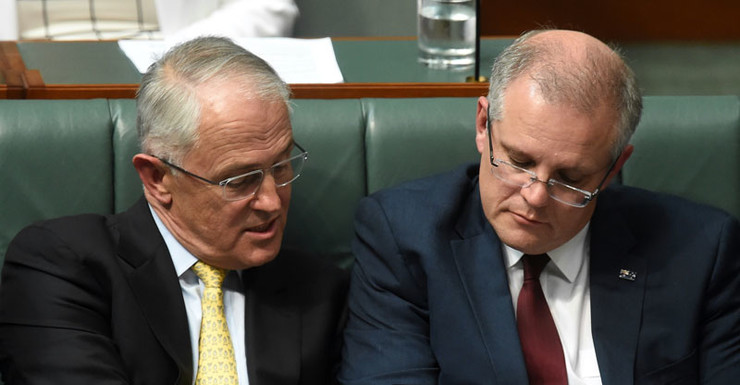 Malcolm Turnbull Scott Morrison