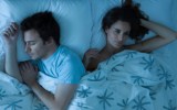 man woman sleeping
