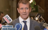 NSW Premier Mike Baird labelled the alleged terror plot 'disturbing'.