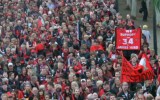 Essendon fans rally